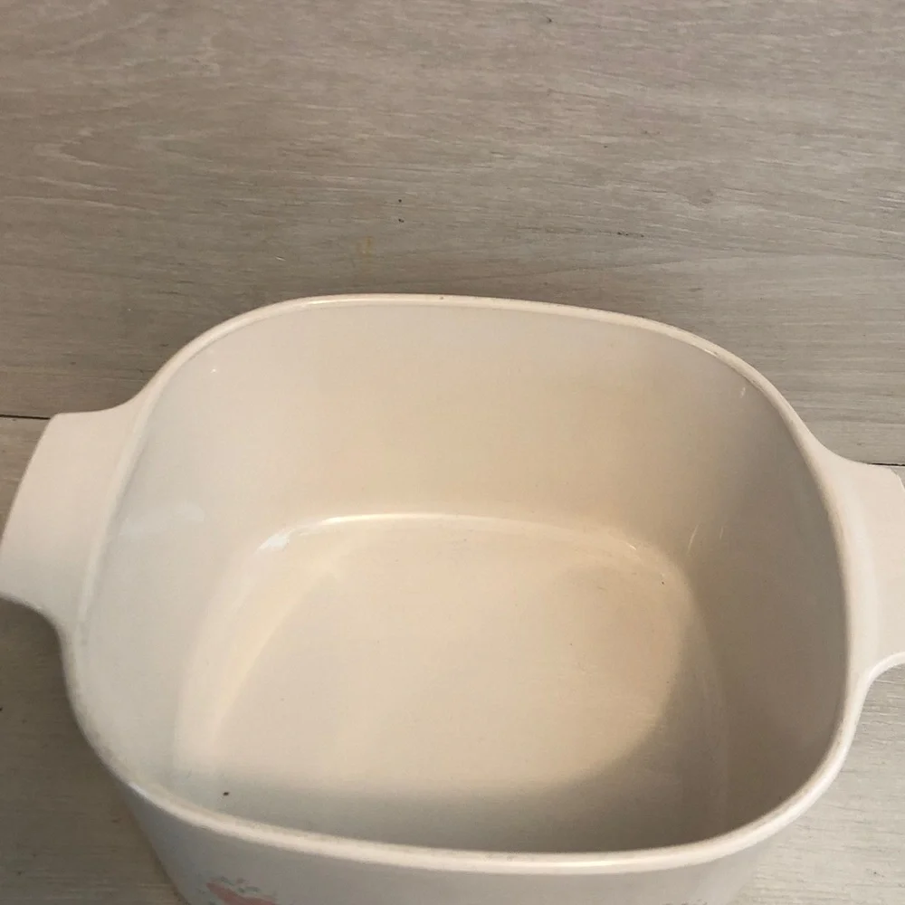 CorningWare Large Vintage Forever Yours A-3-B 3-Liter Casserole Dish with Lid